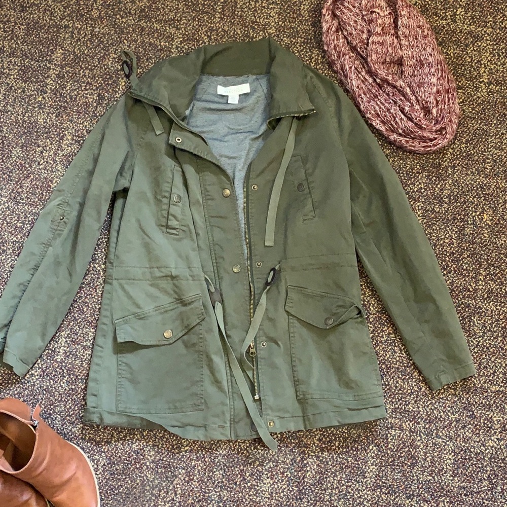 2 for $15• army green utility jacket